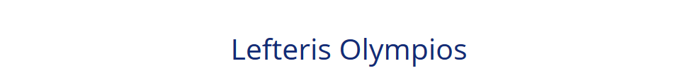 Lefteris Olympios